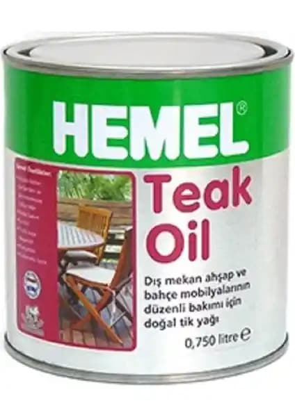 Hemel Teak Oil Tik Yağı: Dış Mekan Ahşap ve Bahçe Mobilyaları İçin Güçlü Koruma Çözümü