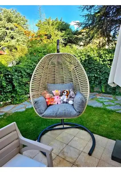 İstanbul Mob Tasarımı Tek Kişilik Bahçe ve Balkon Salıncağı Ürün Özellikleri ve Kullanım Avantajları