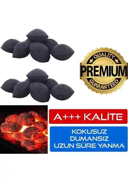 Jo Moyner Tozsuz Dumansız Briket Mangal Kömürü: Sağlıklı ve Uzun Süre Yanma Performansı