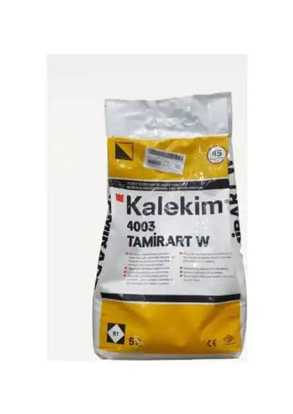 Kalekim 4003 Tamirart W Beyaz Tamir ve Sıva Harcı: Yüksek Performanslı Onarım Çözümü