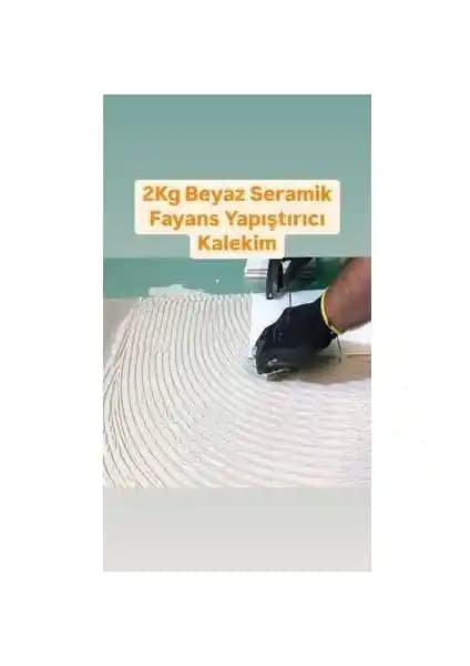Karapolat 2kg Beyaz Seramik Fayans Yapıştırıcı - Yüksek Performans ve Kolay Kullanım