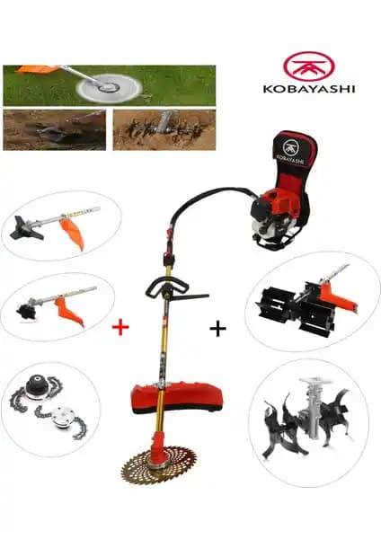 Kobayashi Sırt Tırpan Toprak Çapalama Makinesi: Güçlü ve Dayanıklı Bahçe ve Tarla Ekipmanı