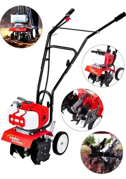 Lieber German Alman Turbo Professional 16HP Çapa Makinesi ile Bahçe ve Tarla İşlerinizi Kolaylaştırın