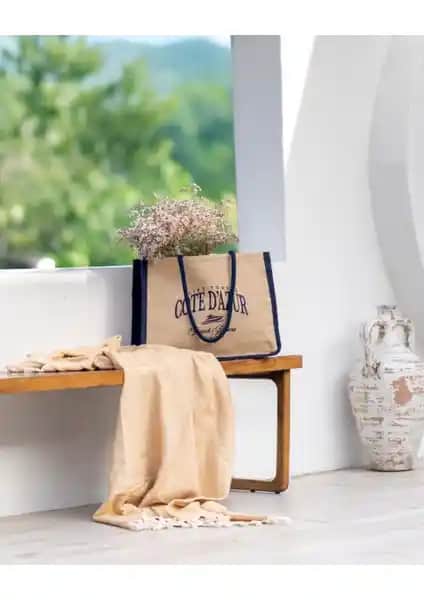 Madame Coco Aventurier Jüt Çanta: Doğal Malzeme ve Şık Tasarım ile Çok Yönlü Kullanım