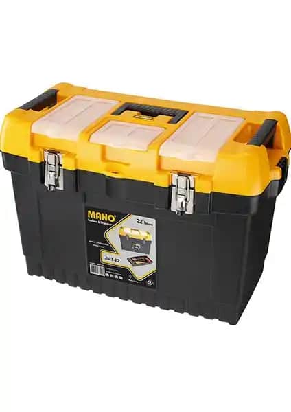 Mano Grip Jumbo Metal Kilitli Takım Çantası 22 İnç Geniş ve Dayanıklı Taşıma Çözümü