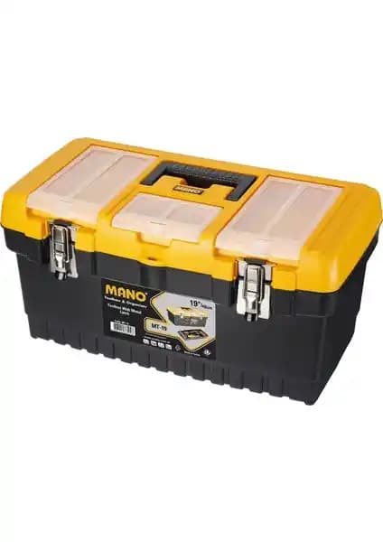 Mano Grip Metal Kilitli Takım Çantası 19 inç dayanıklı ve hafif saklama çözümü