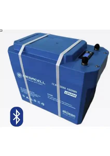 Megacell 12.8V 150AH LiFePO4 Akü: Yüksek Performanslı ve Güvenli Enerji Çözümü