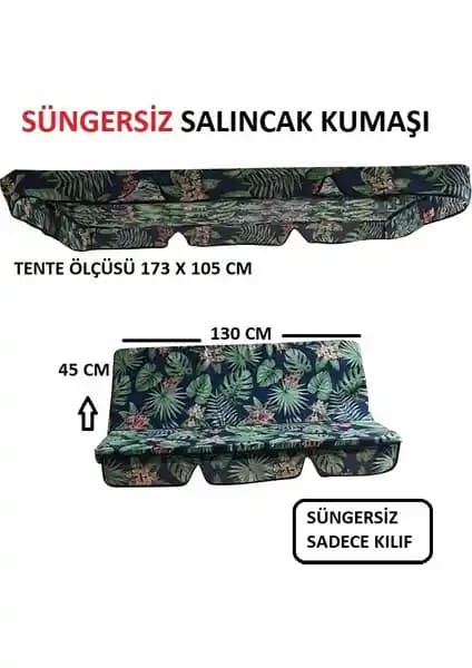 Mor Minder Süngersiz Salıncak Minder Seti Bahçe Dekorasyonuna Zarif ve Dayanıklı Bir Dokunuş