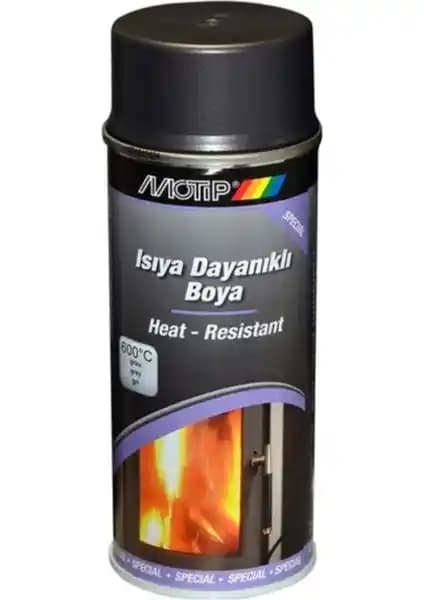 Motip Isıya Dayanıklı Mat Siyah Sprey Boya: Yüksek Sıcaklıklara Dayanıklı ve Estetik Çözüm