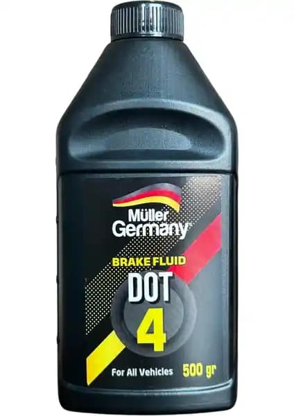 Müller Germany Dot 4 Hidrolik Fren Yağı: Yüksek Performans ve Güvenlik Standartları