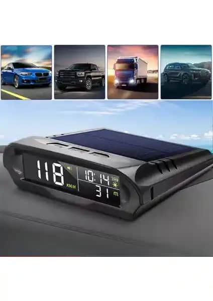MultiZone Güneş Enerjili GPS Hız Göstergesi ile Güvenli ve Konforlu Yolculuk