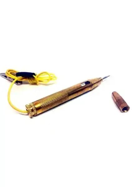 Oto Elektrik Kontrol Sigorta Test Kalemi Metal 12V Güvenilir ve Dayanıklı