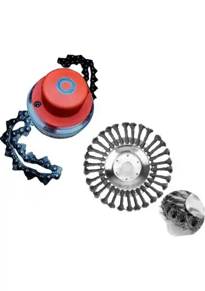 Progard Tırpan Başlığı 2'li Set: Dayanıklı ve Hafif Bahçe Temizlik Çözümü