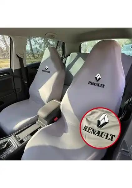 Renault Kangoo İçin Gelişmiş Esnek Gri Koltuk Kılıfı, Dayanıklı ve Estetik Tasarım