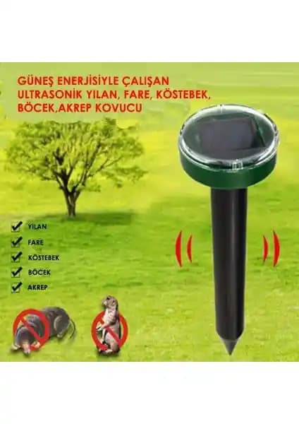 Schulzz Solar Güneş Enerjili Akrep ve Fare Kovucu: Doğal ve Güvenli Haşere Kontrolü