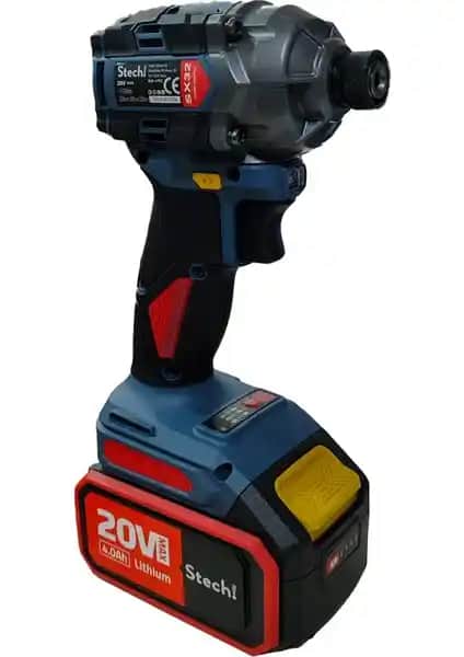 Stechend SX32-2 4.0 Ah Akülü Kömürsüz Torklu Vidalama Profesyonel ve Hobi Kullanımı İçin
