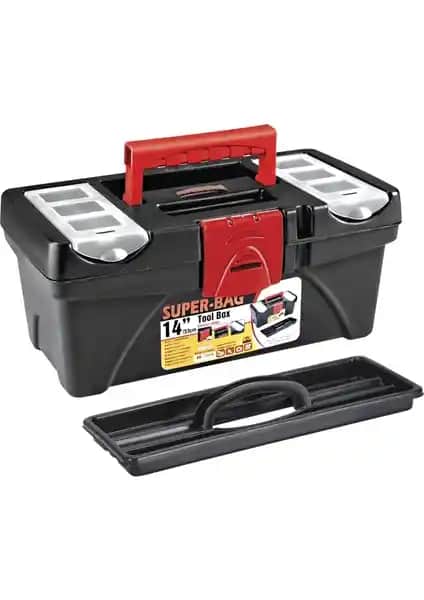Super-Bag 14 İnç Takım Çantası: Hafif, Dayanıklı ve Çok Bölmeli Saklama Çözümü
