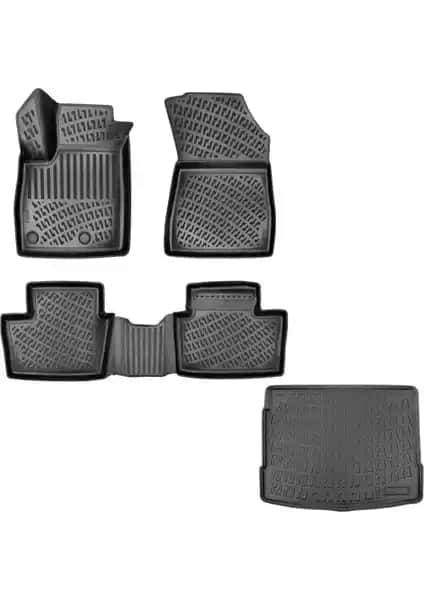 Toyota C-HR 2023 Sonrası Paspas ve Bagaj Havuzu Seti: Dayanıklı ve Estetik Çözüm