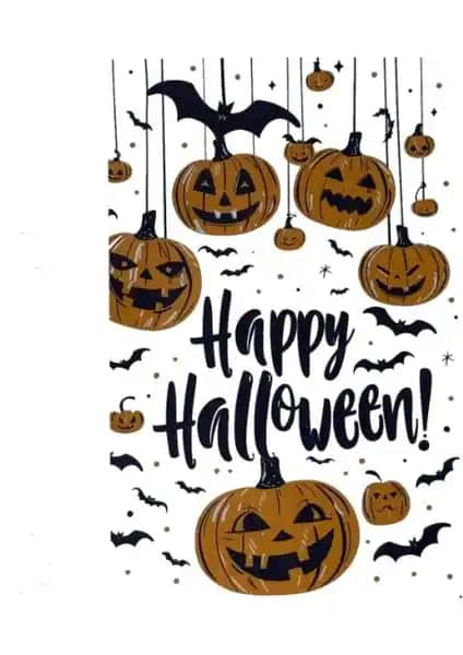 Ttt Halloween Balkabaklı Duvar Sticker Seti ile Mekânlarınızı Canlandırın