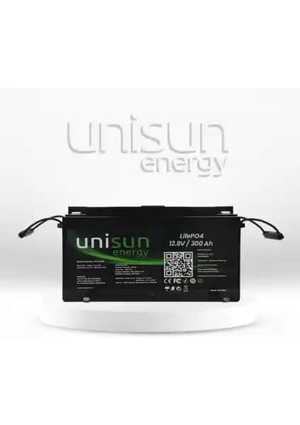 Unisun Enerji 12.8V 300AH LiFePO4 Batarya Güç ve Güvenlik İçin Modern Çözüm