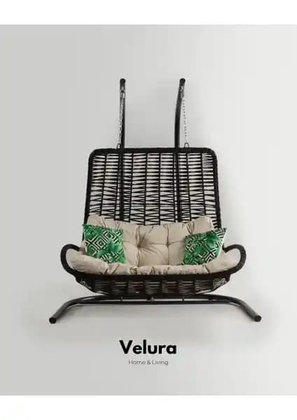 Velura Home & Living Konfor Bahçe Salıncağı: Şık ve Dayanıklı Dış Mekan Oturma Ünitesi