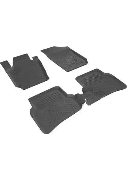 Volkswagen Polo 2010-2017 İç Paspasları Sahler Siyah Havuzlu Tasarım