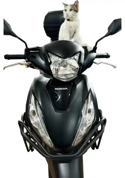 YBS Honda Dio Ön ve Arka Koruma Demiri Takımı Dayanıklı ve Şık Scooter Aksesuarı