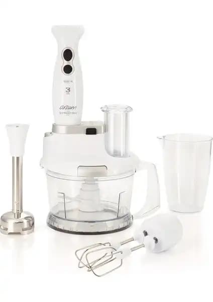 Arzum AR1004 Soprano Max ve Arçelik Rhb 3410 El Blender Setleri Karşılaştırması 1