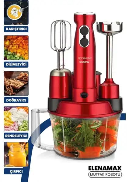 Arzum AR1058 Hestia ve Goldmaster GM-7239 Mutfak Robotları Karşılaştırması 2