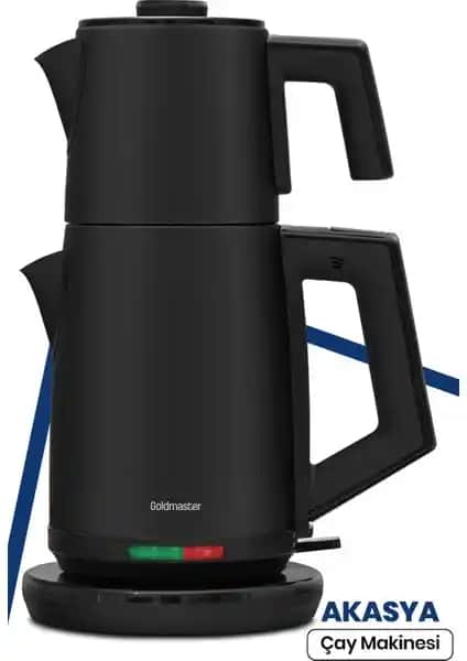 Goldmaster Akasya Siyah XL ve Korkmaz A369 Çay Makinesi Karşılaştırması
