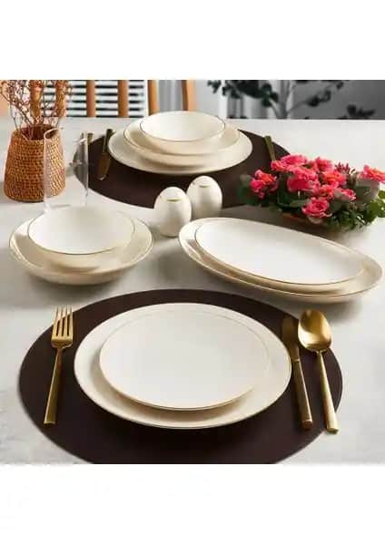 Güral Porselen Atina ve Kütahya Porselen Milena Yemek Takımı Karşılaştırması 12 Kişilik Setler