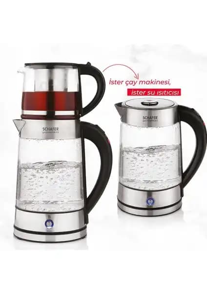 Karaca Çaysever ve Schafer Gourmemaxx Çay Makinesi Karşılaştırması 2