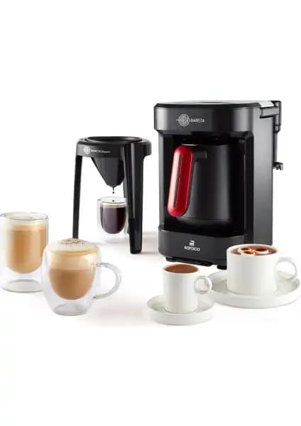 Karaca Hatır Barista ve Karaca Hatır Köz Sütlü Türk Kahve Makinesi Karşılaştırması 1