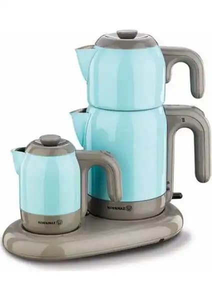 Korkmaz A353-03 Mia ve Korkmaz Çayşef InoxSatin Semaver Karşılaştırması 1