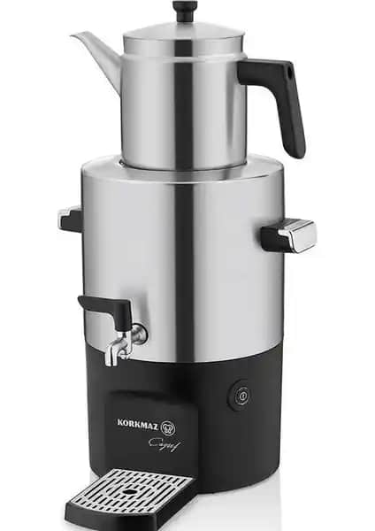 Korkmaz Çayşef InoxSatin Semaver ve Warm Wasser Çelik Çay Otomatı Karşılaştırması