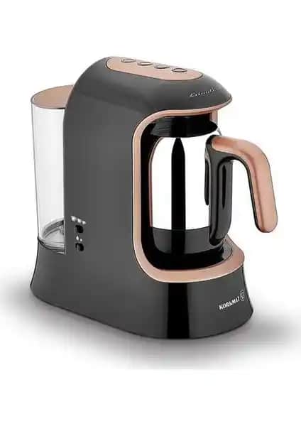 Korkmaz Kahvekolik Aqua SiyahRosagold ve Twin AzuraKrom Kahve Makineleri Karşılaştırması