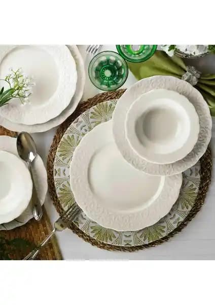 Kütahya Porselen Bone İrem ve Milena Krem 24 Parça Yemek Takımı Karşılaştırması