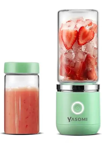 Yasomi Taşınabilir Kablosuz Cam Blender ve Yui M19 500W Kişisel Smoothie Blender Karşılaştırması 1
