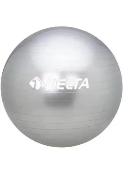 Delta Pilates Topları Karşılaştırması: 55 cm Gümsü ve 65 cm Mor Deluxe Modelleri