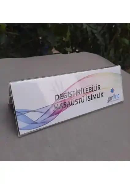 Yönline Değiştirilebilir Masaüstü İsimlikleri Kurumsal Kimliği Güçlendiren Çözüm