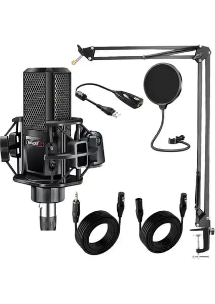 Lastvoice BM800BT ve Midex MX-2020 STF Mikrofonlarının Karşılaştırması 2