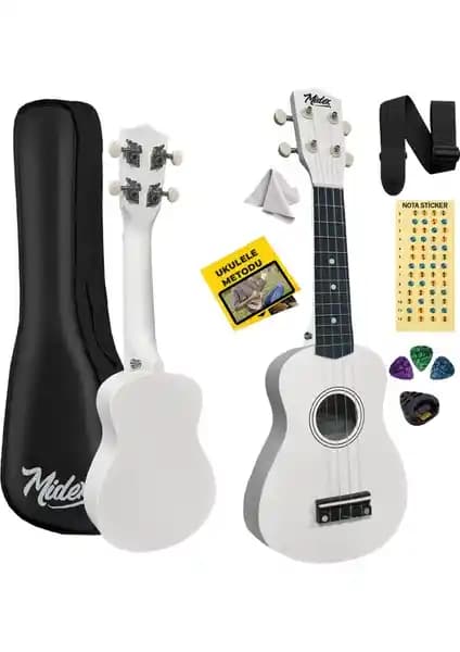 Midex UKX-901WH ve UKX-500BL Soprano Ukulele Modellerinin Detaylı Karşılaştırması