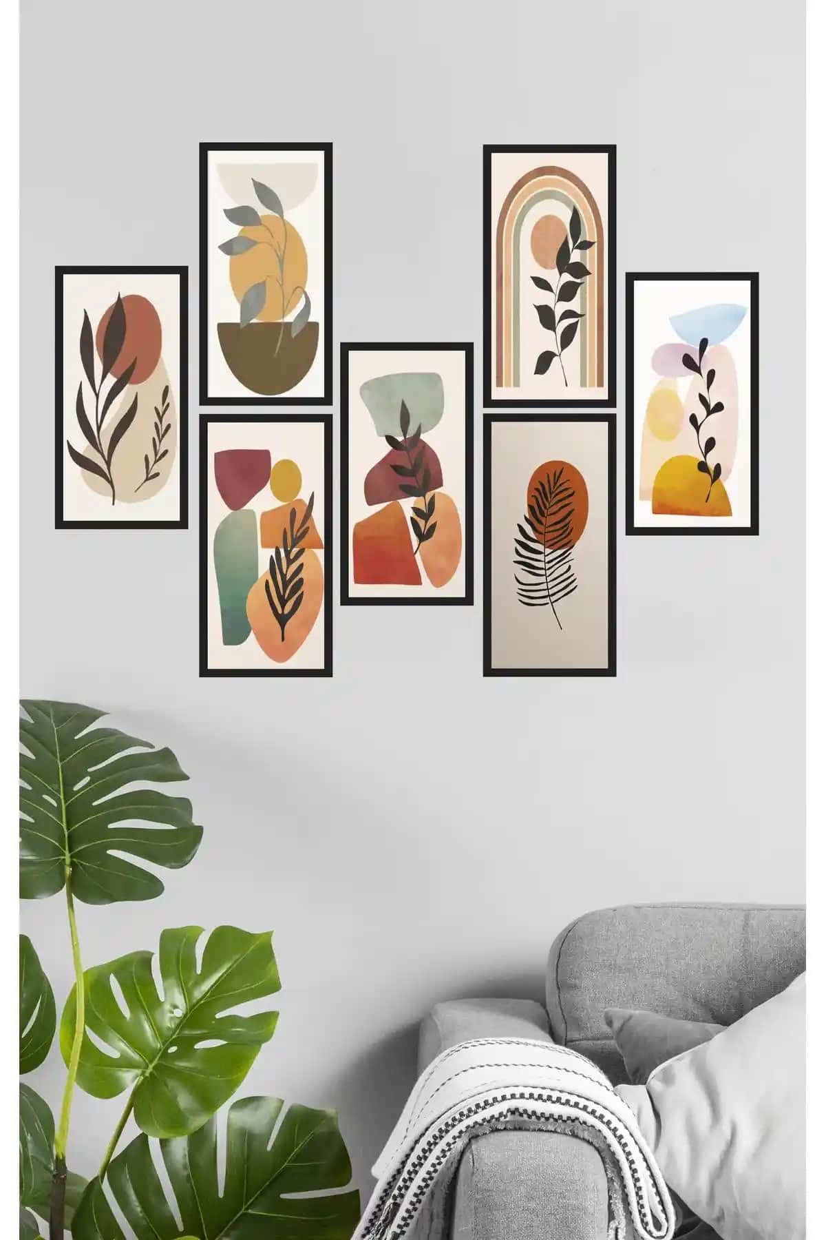 Ahşap Duvar Dekoru Bohem Stili Modern ve Minimalist Tasarım Seçenekleri