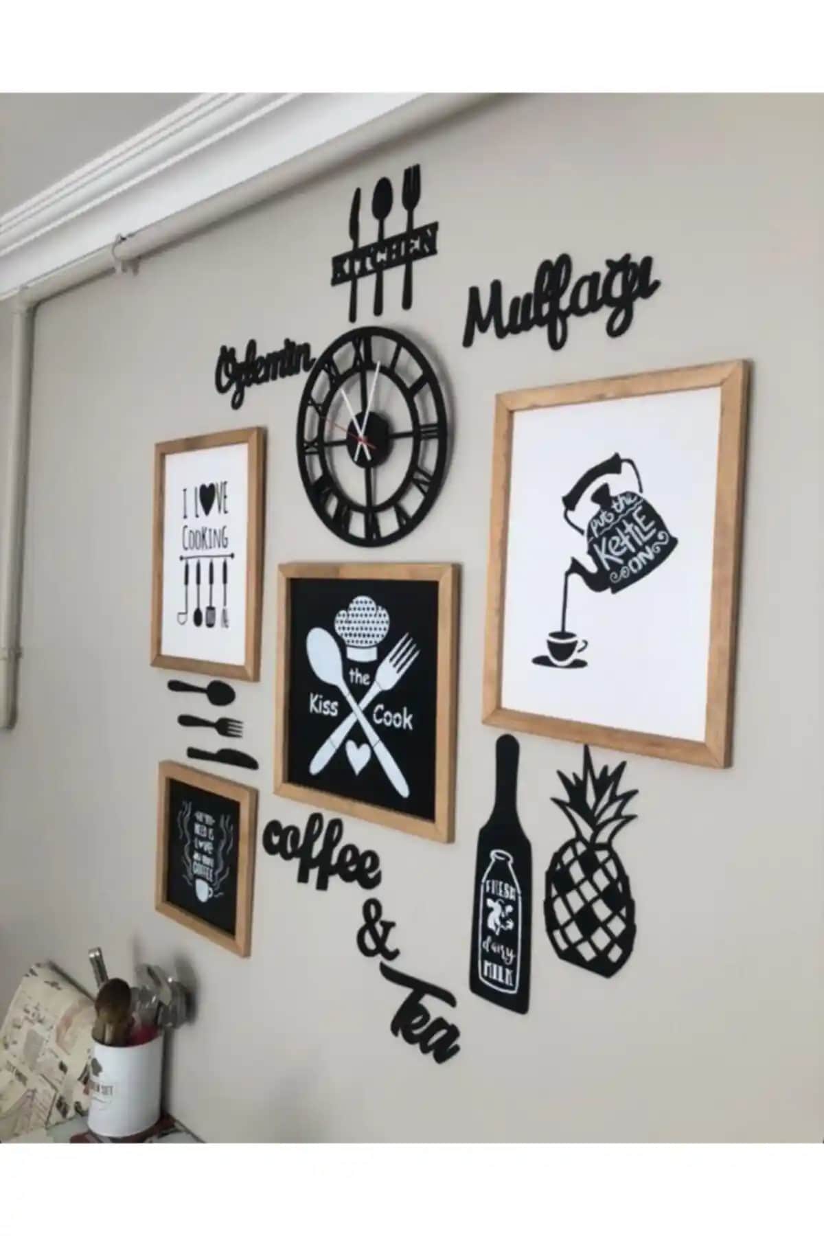 Ahşap Tablo Karşılaştırması: Mutfak ve Minimalist Soyut Tasarımlar