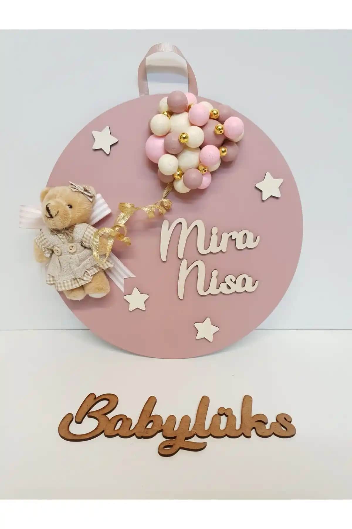 Baby Lüks 30cm Yuvarlak Bebek İsimli Kapı Süsü Detaylı İnceleme ve Özellikleri