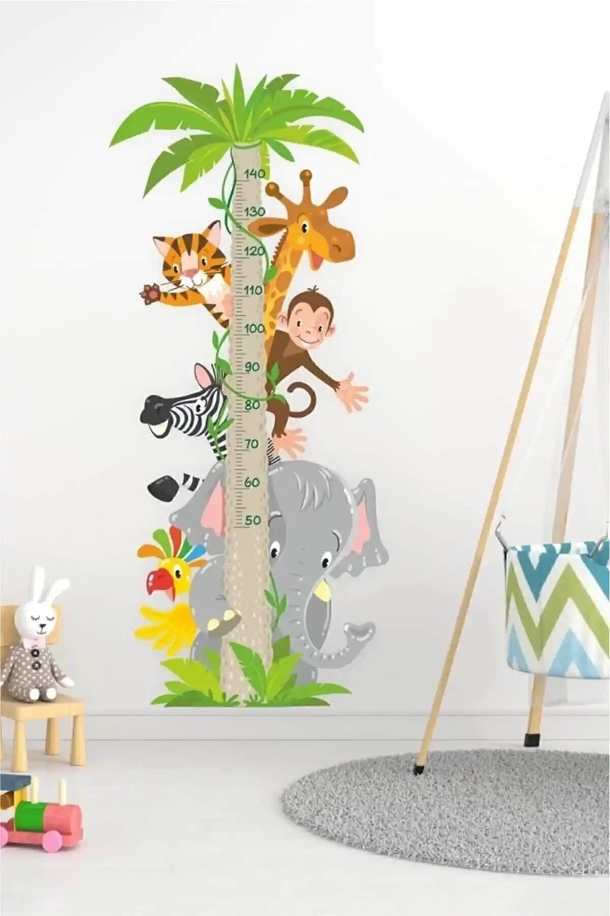Çocuk Odası İçin En İyi Hayvan Temalı Boy Ölçer Duvar Sticker'ları Karşılaştırması