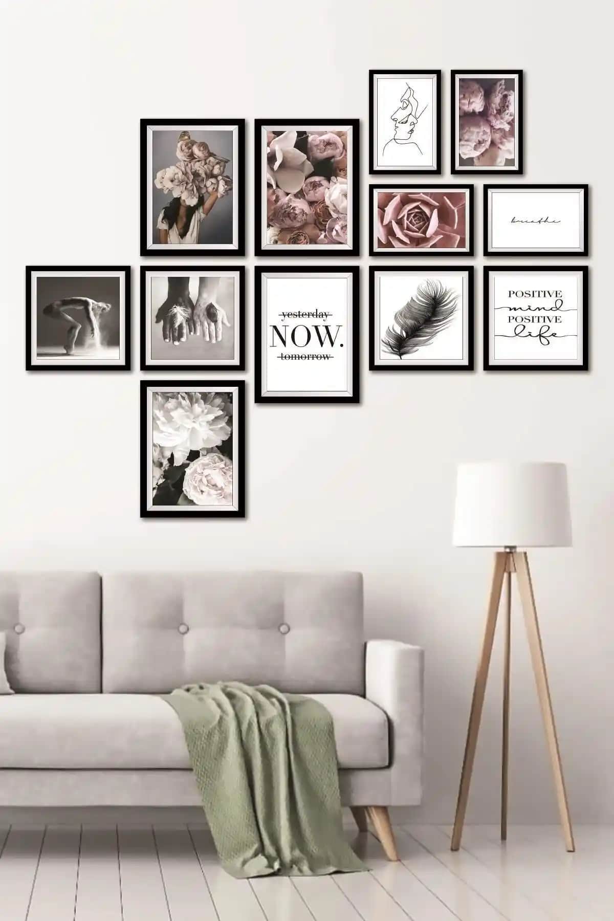 Dekolia 12 Parça MDF Tablo Seti ve Evinemoda 5 Parçalı MDF Tablo Karşılaştırması