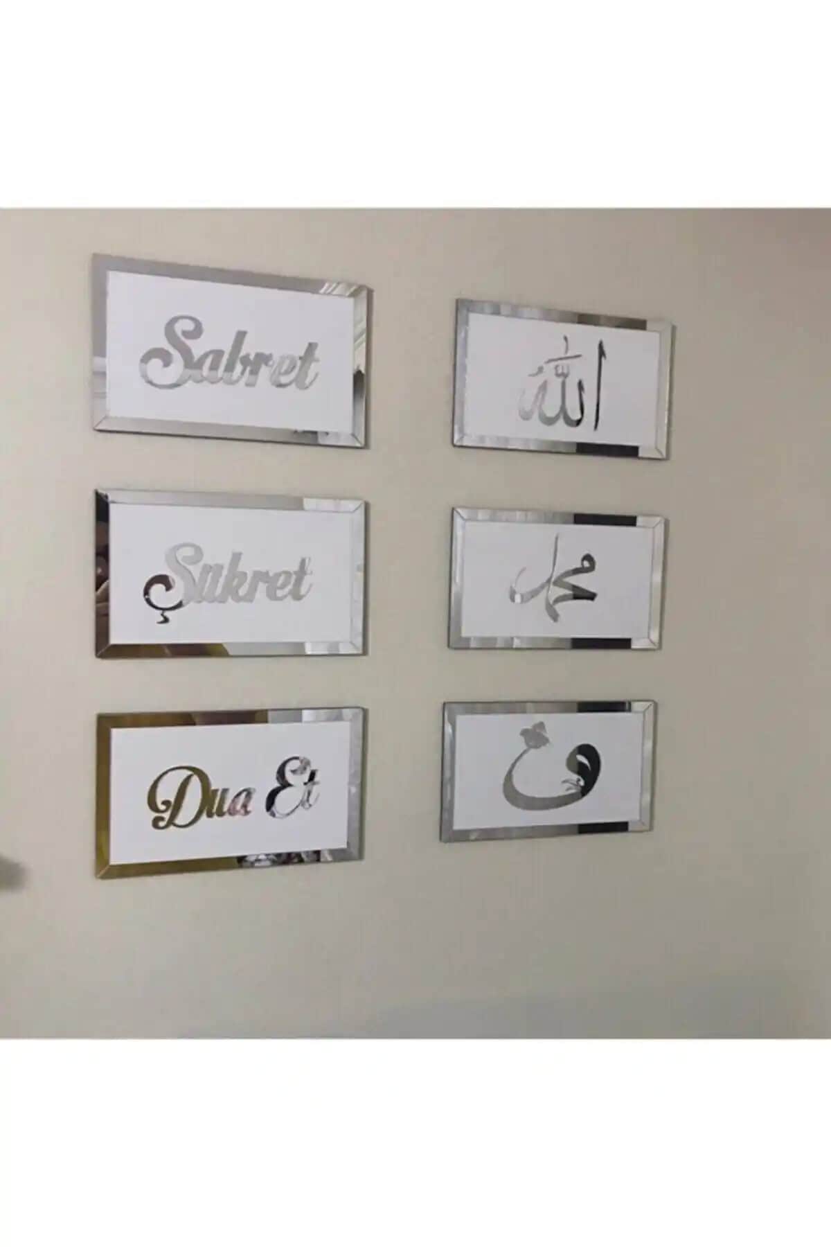 EliteLazer ve S&S VİP 6'lı İslami Tablo Setleri Karşılaştırması