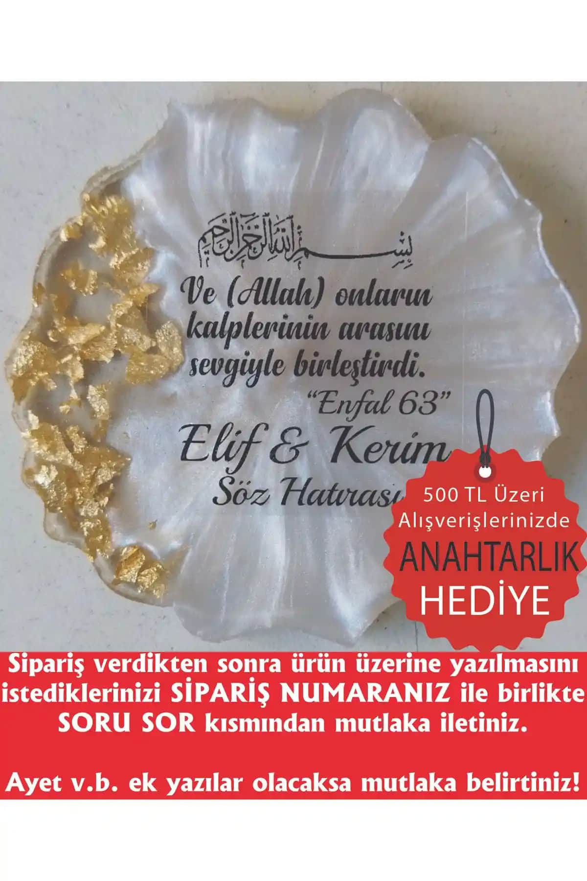 ErenAksesuar Epoksi Magnet Dini Temalı Estetik Takı ve Hediye Seçenekleri