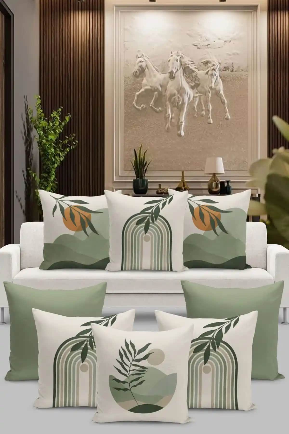 Filamente 8'li Kırlent Kılıf Seti ile Ev Dekorasyonunda Modern ve Renkli Dokunuşlar